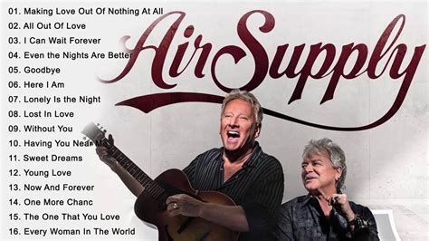 air supply songs non stop|air supply greatest hits album.